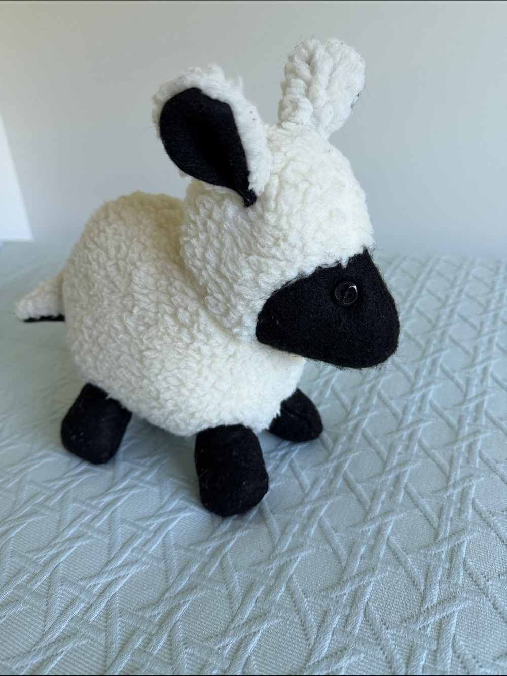 Stuffed toy lamb